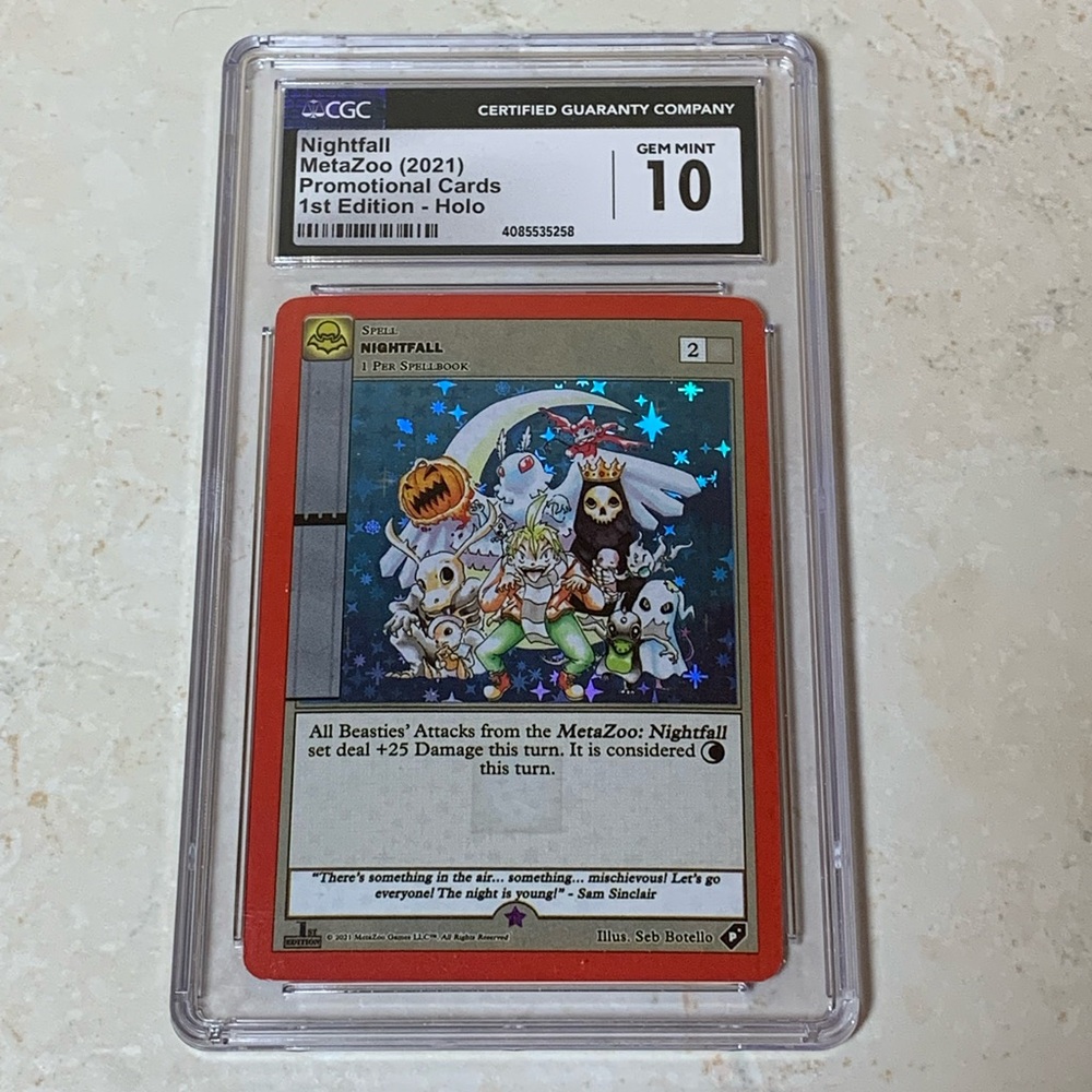 MetaZoo Nightfall Promo Card - Holo
